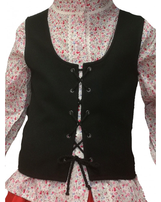 Corpiño Negro Infantil