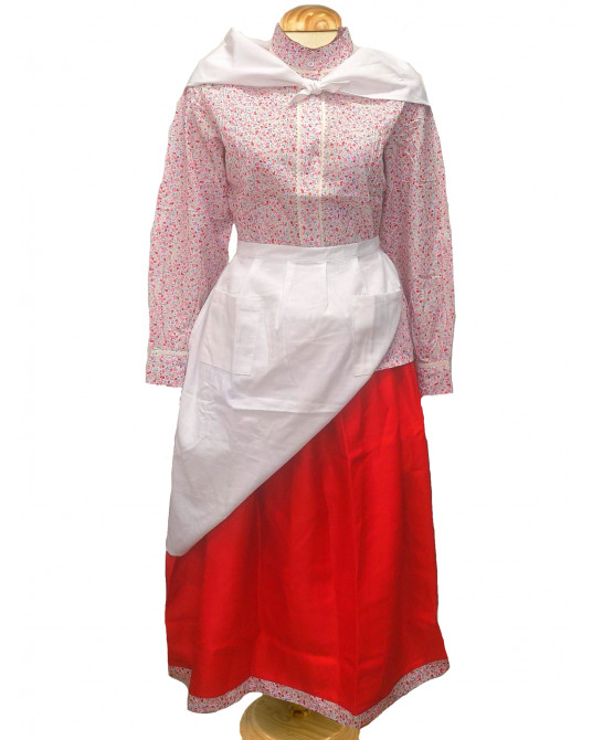 Conjunto Casera Mujer Rojo Laida