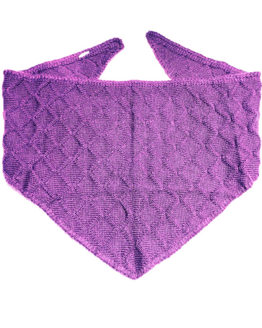 Toquilla Lila Punto Detalle - Trajes Regionales
