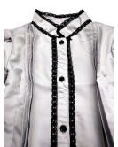 Haurtxoentzako Hilandera Gris Argia Blusa - Euskal Jantziak
