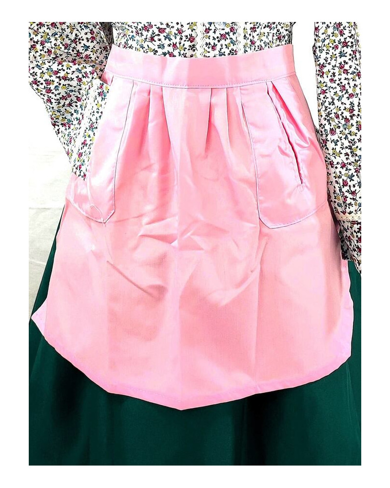 Delantal Bebe Aldeana Rosa - Trajes Tradicionales