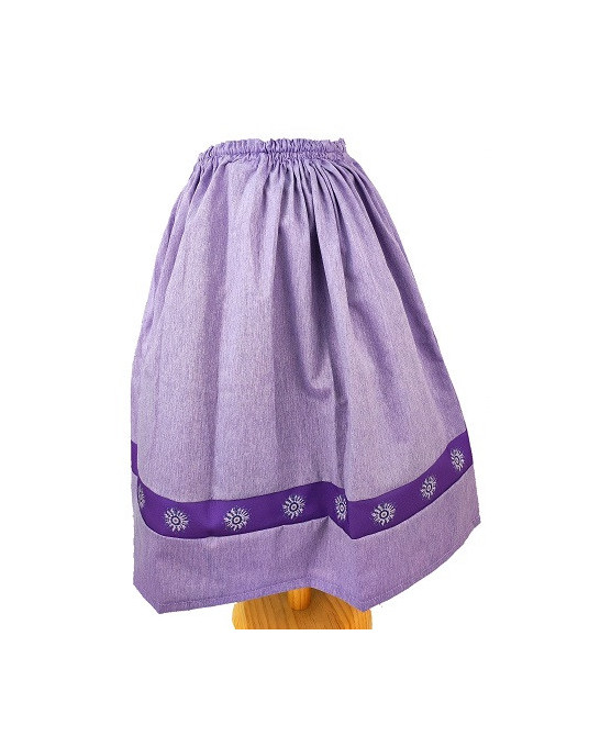 Eguzkilore Neska Gona Lila Bies Morea - Neska Gonak