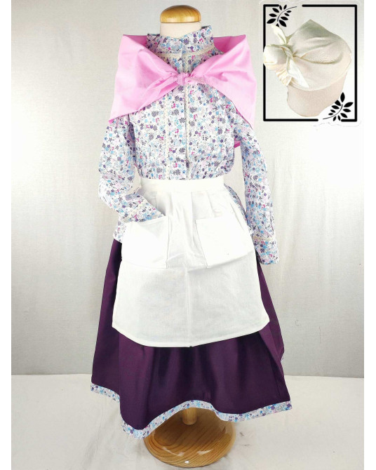 Conjunto Casera Niña Morado...