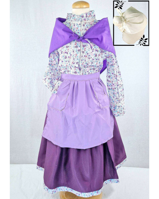 Conjunto Casera Niña Morado...