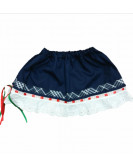 Falda de Bebe Mahon con Puntilla