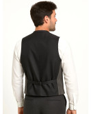 Chaleco Rayas gris hombre - Trajes Regionales Vascos