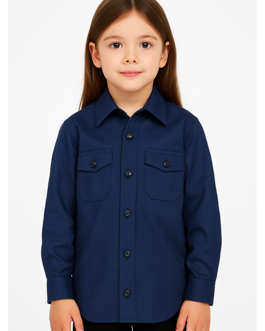Camisa Arrantzale Mahon niña - Euskal Jantziak