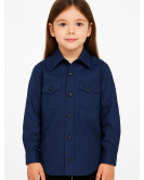 Camisa Arrantzale Mahon niña - Euskal Jantziak