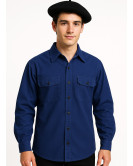 Camisa Arrantzale Mahon hombre - Trajes Regionales Vascos