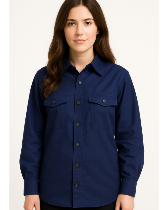 Camisa Arrantzale Mahon mujer - Trajes Regionales Vascos