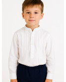 Camisa trajes regionales vascos niño - Blusa aldeano