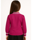 Blusa aldeana Rosa Niña - Camisas trajes tradicionales vascos