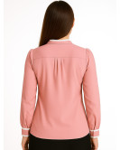 Blusa Casera Rosa mujer - Camisa Trajes Vascos - Euskal Jantziak