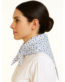 Pañuelo aldeana Flores mujer - Zapi Neska Trajes  vascos
