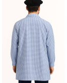 Bluson de Aldeano Cuadros Adulto - Blusas Trajes Vascos hombre