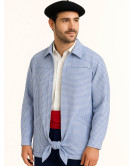 Bluson Baserritarra Cuadros Adulto - Blusas Euskal Jantziak