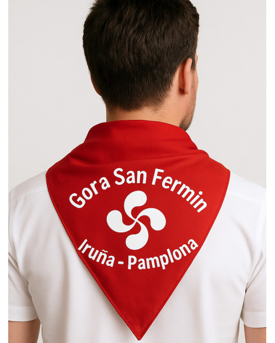 Pañuelo San Fermin Lauburu - Pañuelos Sanfermines Pamplona - iruña