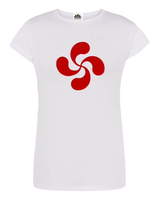 Camiseta Lauburu Rojo...