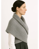 Toquilla Lana Aldeana Mujer Gris - Trajes Vascos Euskal Jantziak