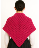 Toquilla Lana Aldeana Mujer Rosa Fucsia - Trajes Tradicionales Vascos
