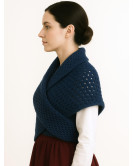 Toquilla Lana Aldeana Mujer Azul - Trajes Vascos - Euskal Jantziak