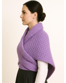 Toquilla Lana Aldeana Mujer Morada - Trajes Vascos - Euskal Jantziak