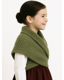 Toquilla de Lana Aldeana Niña Arena - Trajes Vascos - Euskal Jantziak