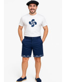 Pantalon Mahon Cuadros Corto Adulto - Pantalones arrantzale fiestas - Trajes Vascos