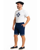 Pantalon Mahon Cuadros Corto Adulto - Pantalones arrantzale fiestas - Trajes Euskal Jantziak hombre