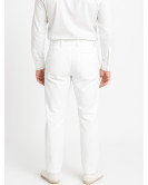 Pantalon blanco Dantzari hombre - Pantalones San Fermin - Trajes Vascos