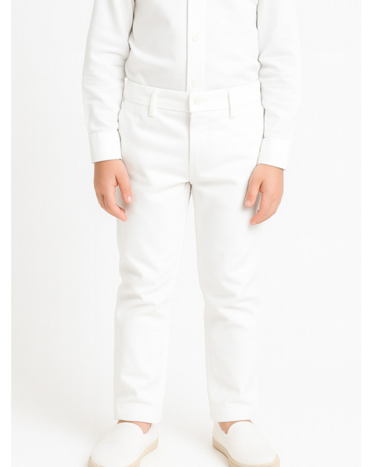 Pantalon blanco Dantzari Niño - Pantalones San fermin - Trajes Vascos