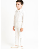 Pantalon Blanco Infantil - Pantalones Trajes Regionales