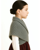 Toquilla de Lana Neska Niña Gris - Euskal Jantziak