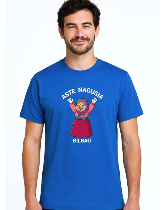 Camiseta Aste Nagusia Marijaia Hombre - Camisetas Fiestas Bilbao