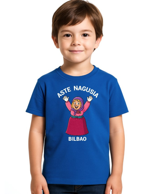 Camiseta Aste Nagusia Marijaia Niño - Camisetas Fiestas Bilbao