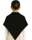 Toquilla de lana Aldeana Niña Negra - Trajes Regionales Vascos