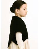 Toquilla de lana Neska Niña Negra - Euskal Jantziak