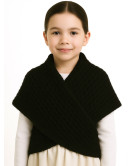 Toquilla de lana Casera Niña Negra - Trajes Regionales Vascos