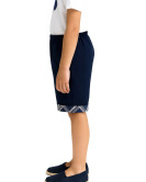 Pantalon Mahon corto Cuadros Arrantzale niño - Trajes Regionales Vascos