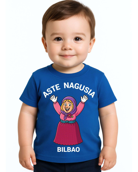 Aste Nagusia Marijaia Bebe Kamiseta - Aste Nagusia Kamisetak