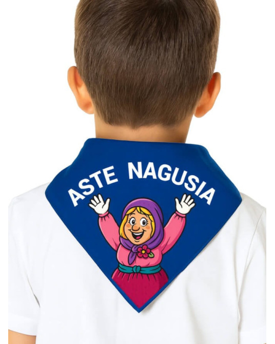 Bilboko Marijaiaren zapi urdina - Aste Nagusiko jaietako zapiak