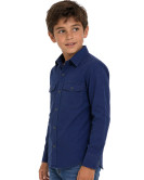 Camisa Arrantzale Mahon Infantil - Trajes Regionales Vascos