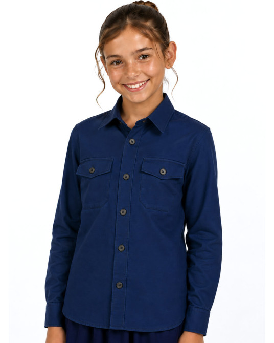 Camisa Arrantzale Mahon Infantil - Trajes Regionales Vascos