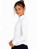 Neska Blusa Zuria Lorzaduna - Jantzi Tradizionalak
