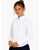 Neska Blusa Zuria Lorzaduna - Jantzi Tradizionalak