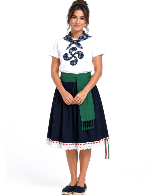 Conjunto Arrantzale Mujer - Trajes Regionales Vascos