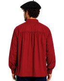 Blusa de fiestas rojo adulto - Trajes Tradicionales Vascos