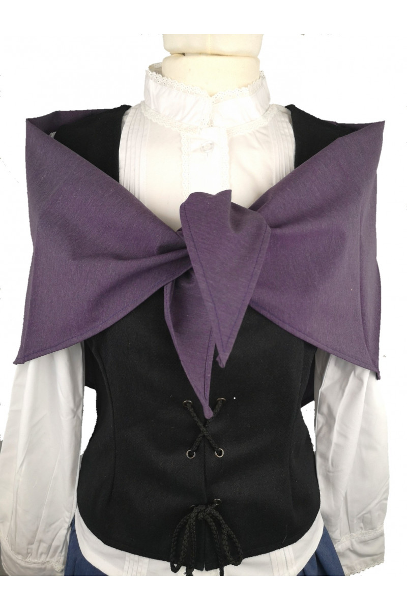 Pañuelo Casera Grande Morado Oscuro