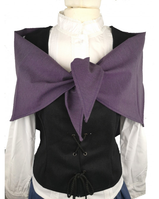 Pañuelo Casera Grande Morado Oscuro