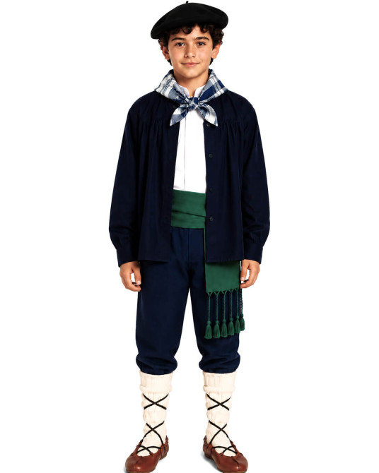 Traje de Aldeano Azul Niño...